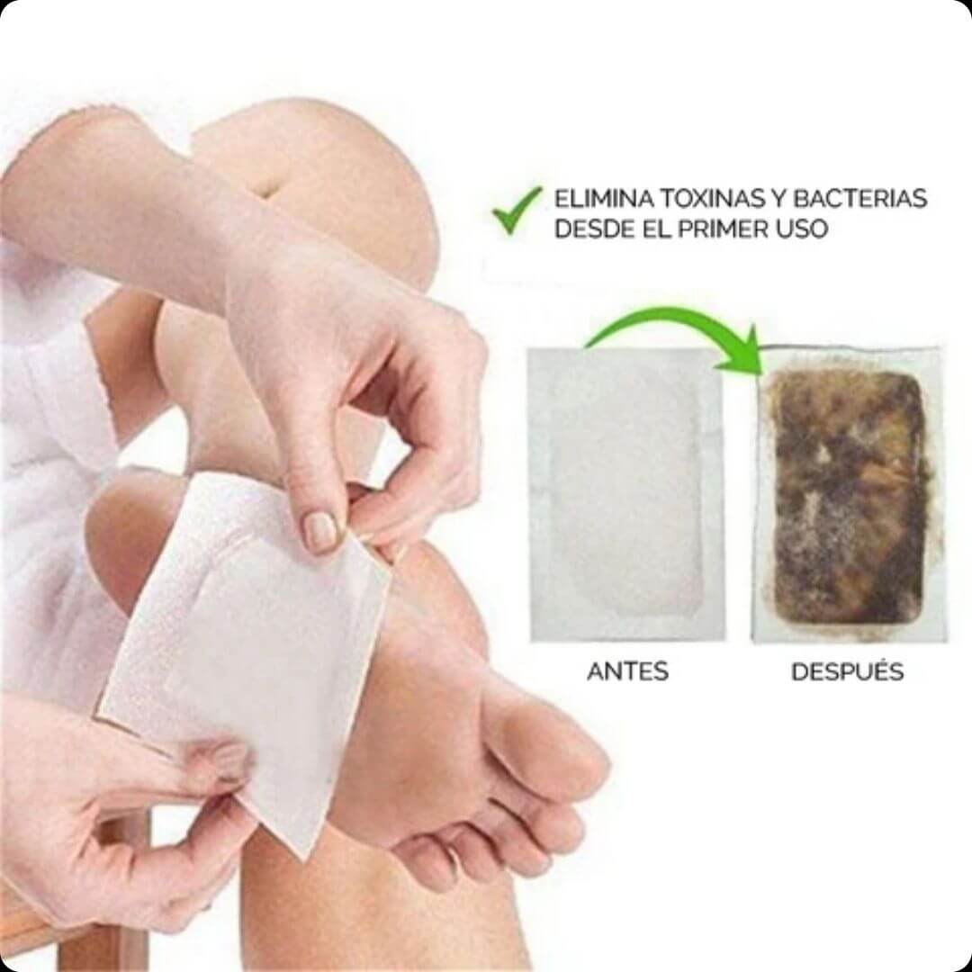 DetoxFoot® Desintoxica tu cuerpo mientras duermes ✨