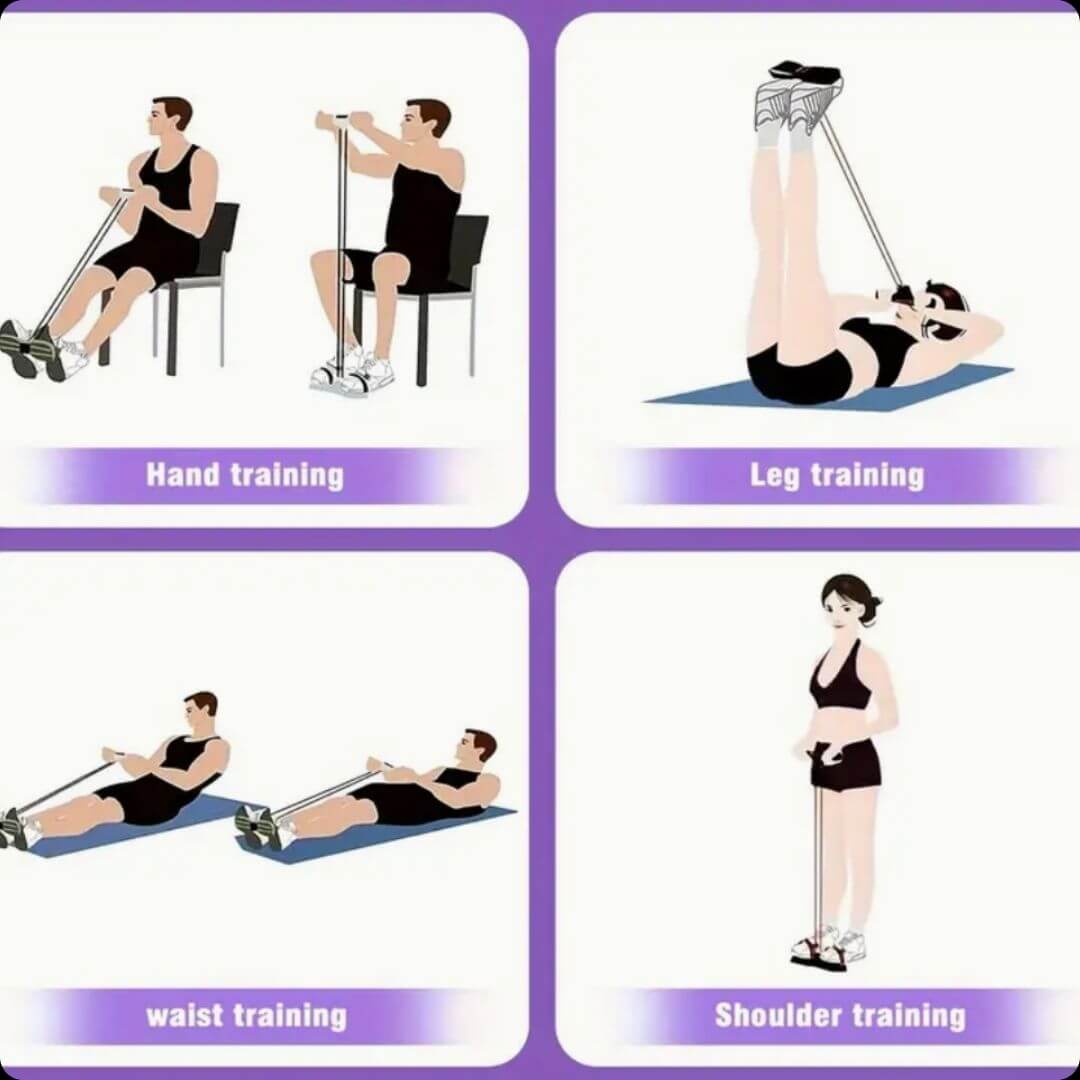 FLEXIBAND™️ + BANDA IN 8 GRATIS: TONIFICA Y FORTALECE EN CASA