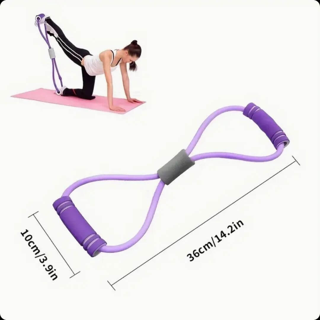 FLEXIBAND™️ + BANDA IN 8 GRATIS: TONIFICA Y FORTALECE EN CASA
