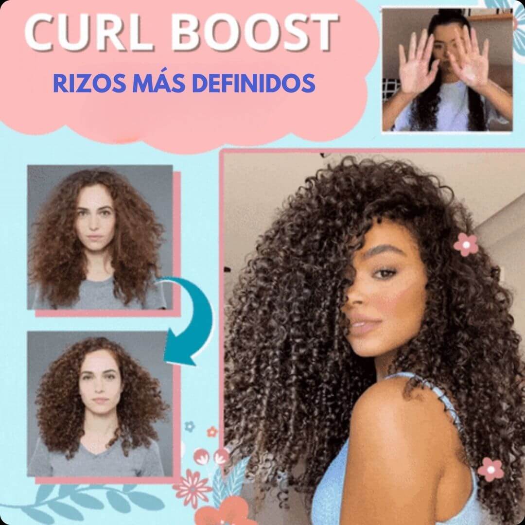 CREMA PARA RIZADOS CON EFECTO HIDRATANTE + VOLUMEN - CURLY BOOST™