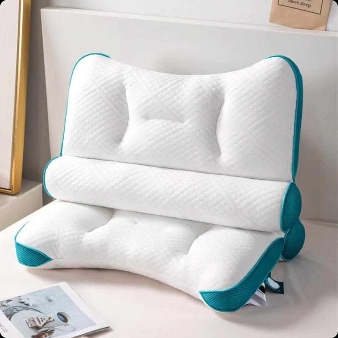 💖Diseño integrado de zona cómoda para dormir almohada de plumas de ganso💖