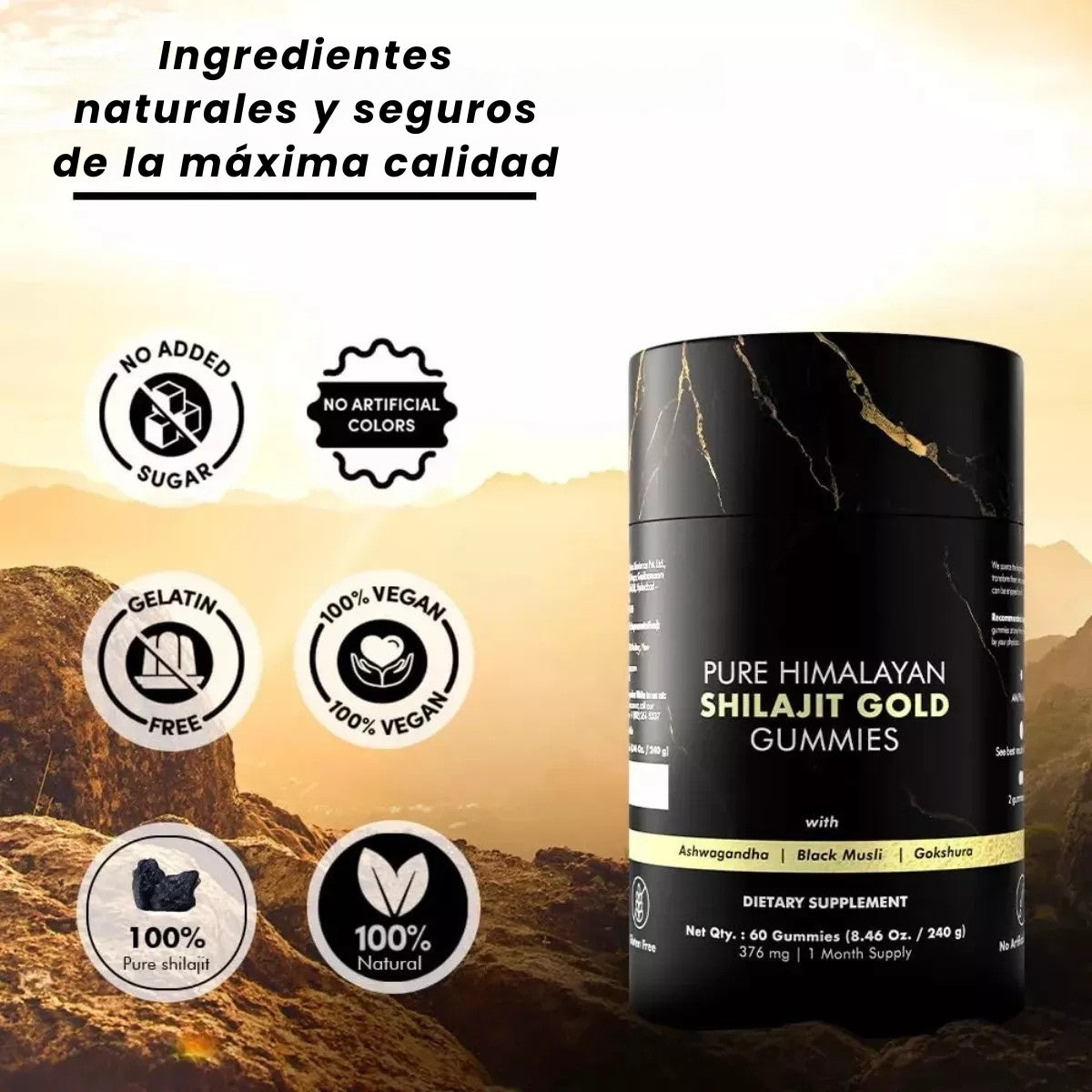Shilajit Power™ - El Secreto de la Fuerza y la Claridad Mental