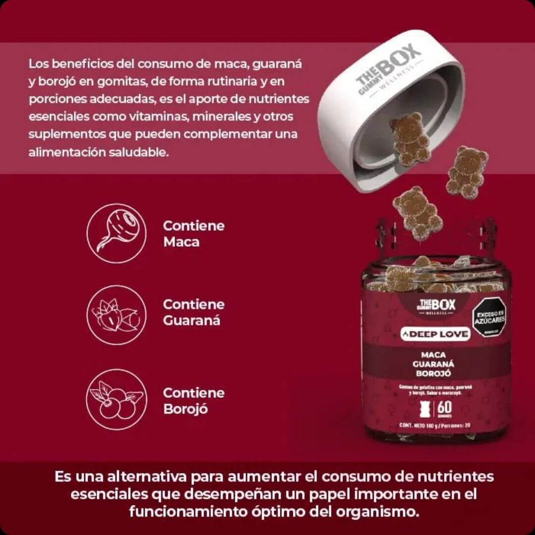 LoveBoost™® - Energía y Pasión en Cada Goma