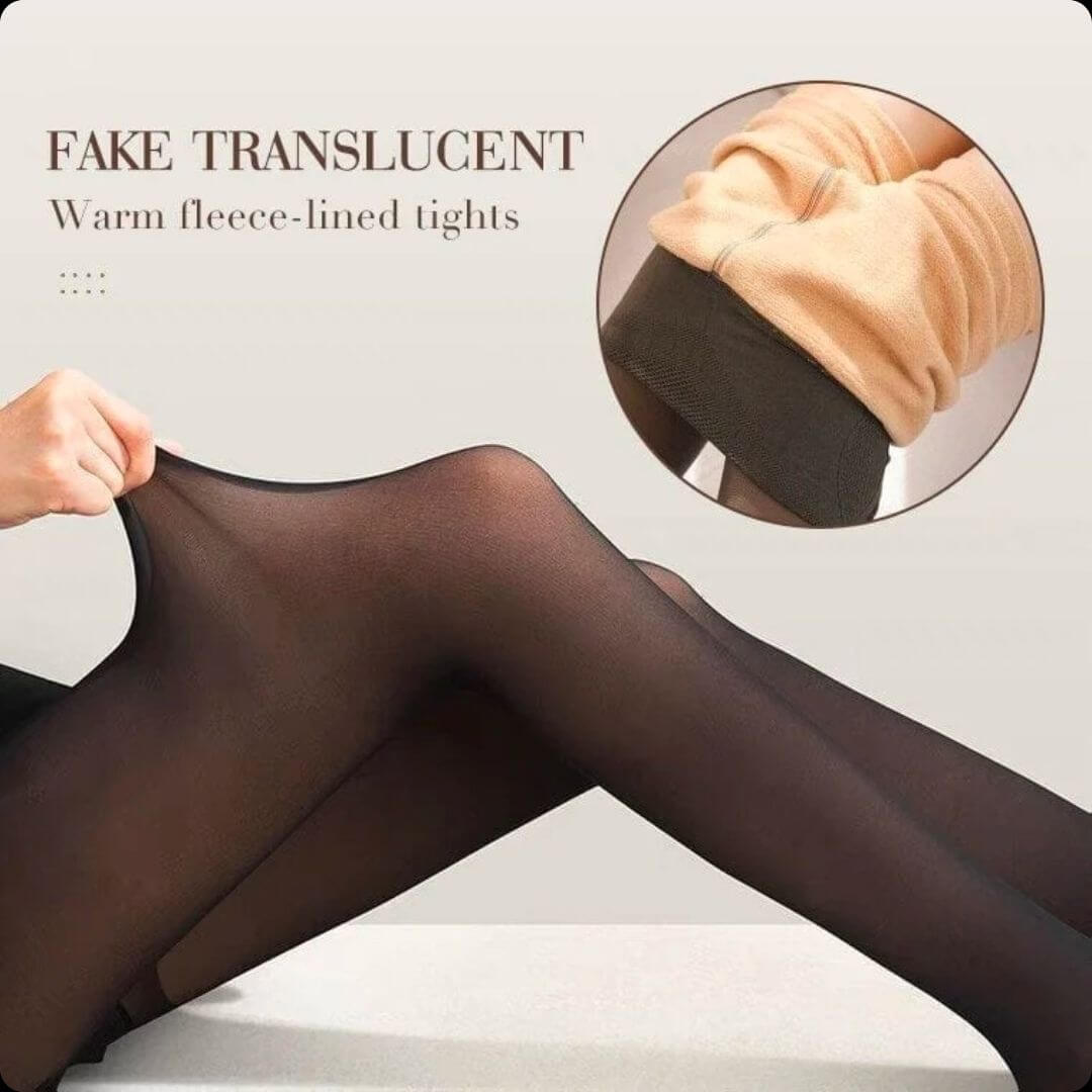 Elegancia Translúcida® : Medias de Forro Polar 80G.