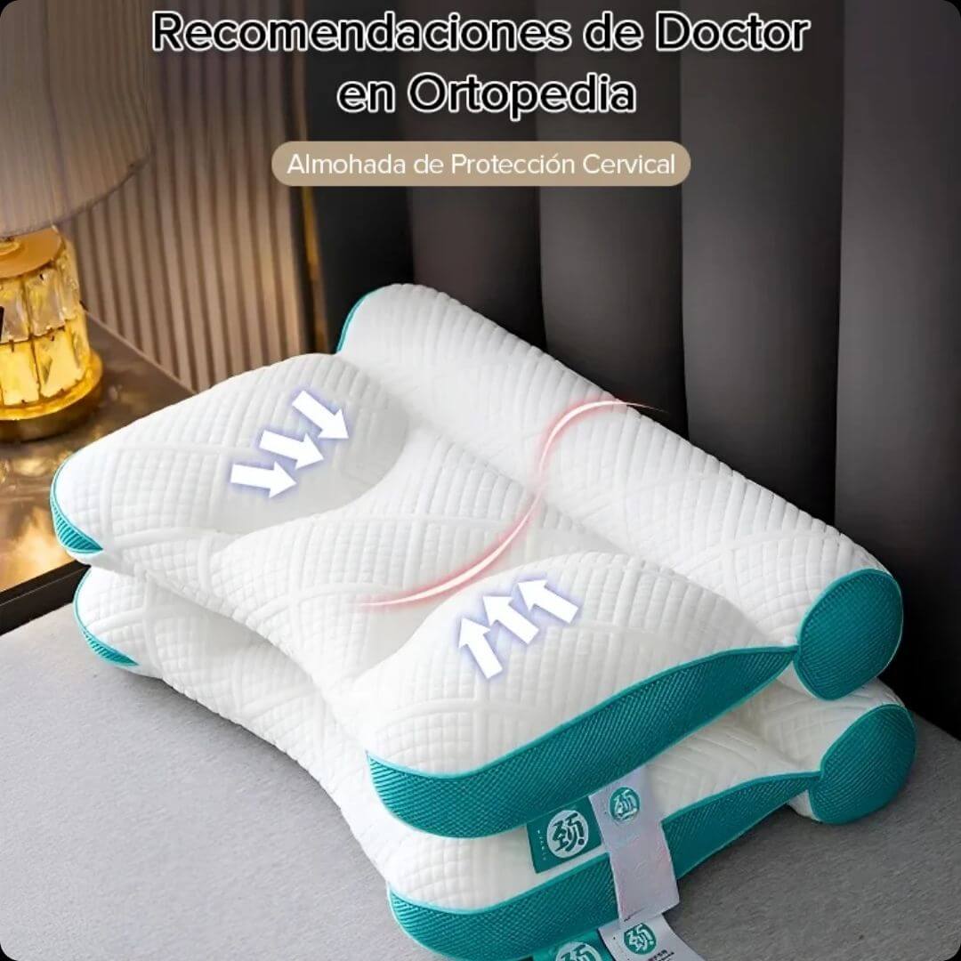💖Diseño integrado de zona cómoda para dormir almohada de plumas de ganso💖