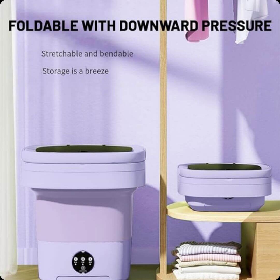 FoldWash™ - Lava Donde Quieras ahorrando agua y luz