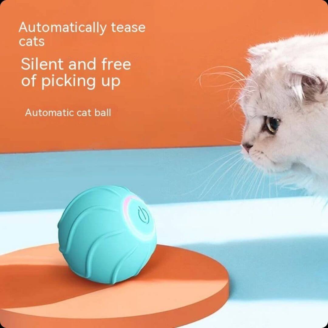 Bola Inteligente: Rueda por todas partes y divierte a tu gato