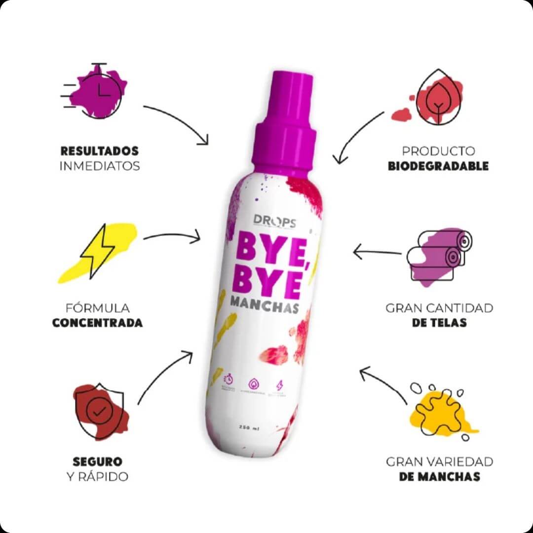 StainVanish™ -Di Bye Bye Manchas y sin esfuerzo