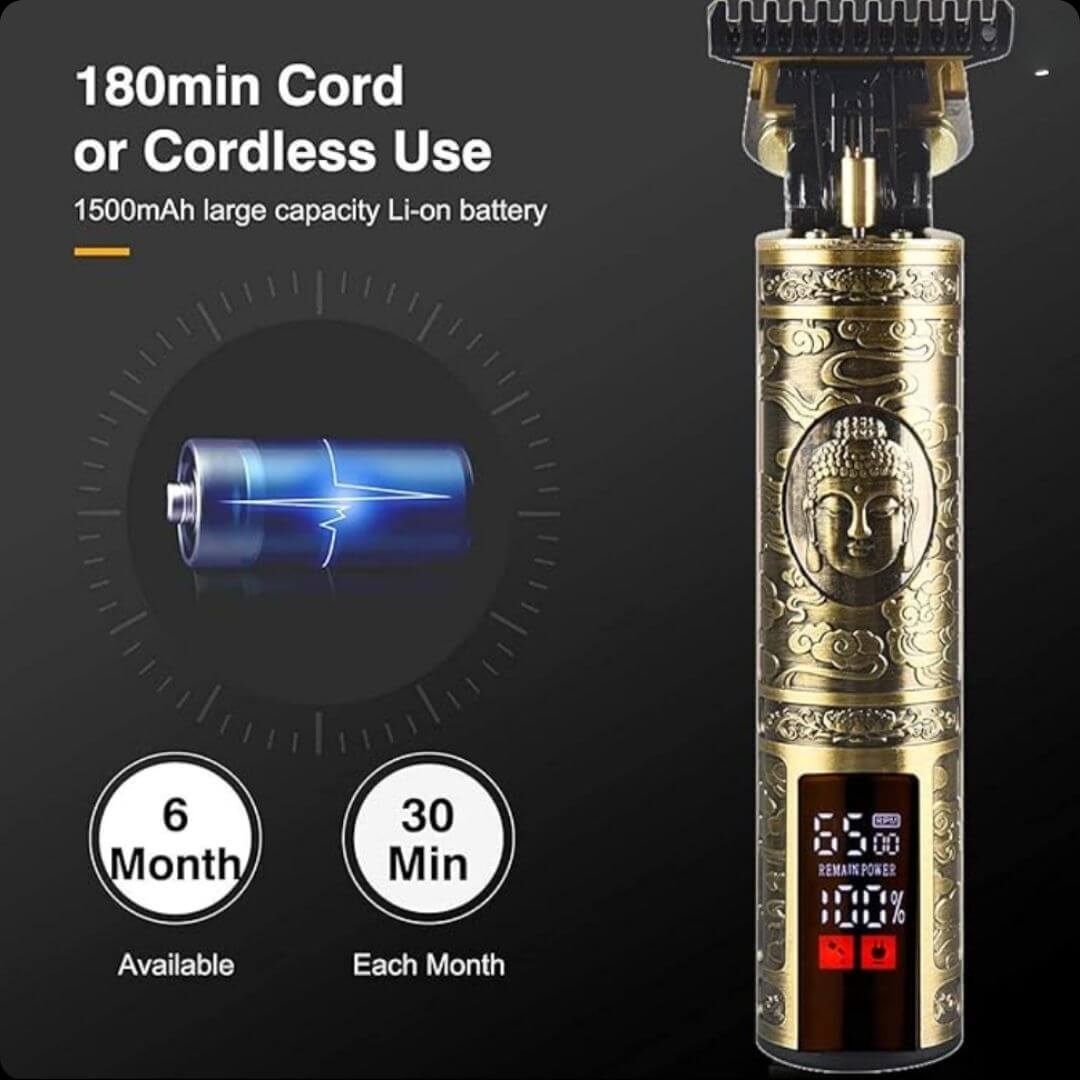 BarberPro Trimmer™: Afeitado Profesional sin Irritaciones