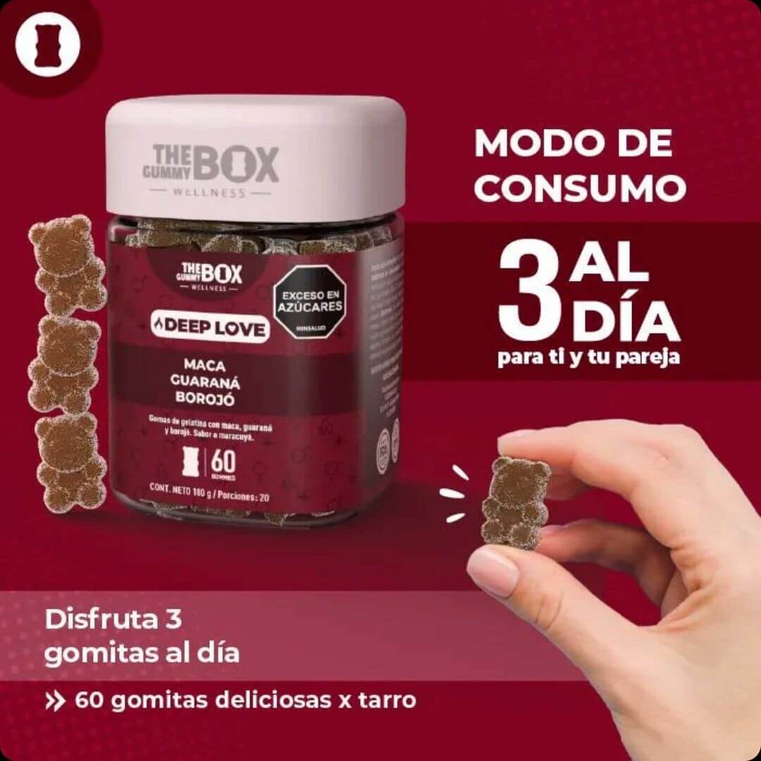 LoveBoost™® - Energía y Pasión en Cada Goma