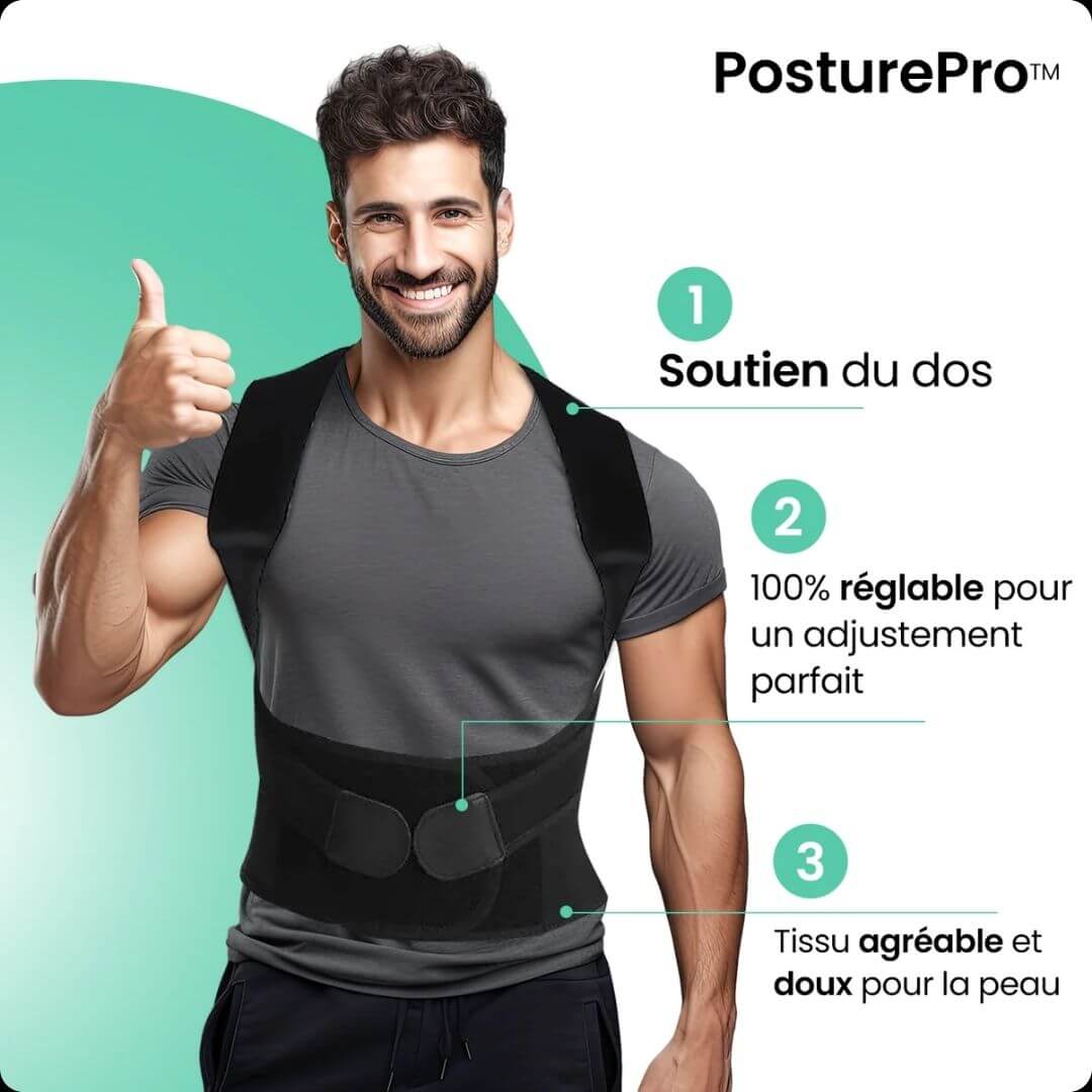 POSTURAPRO™ - Corrige la postura y evita el dolor de espalda
