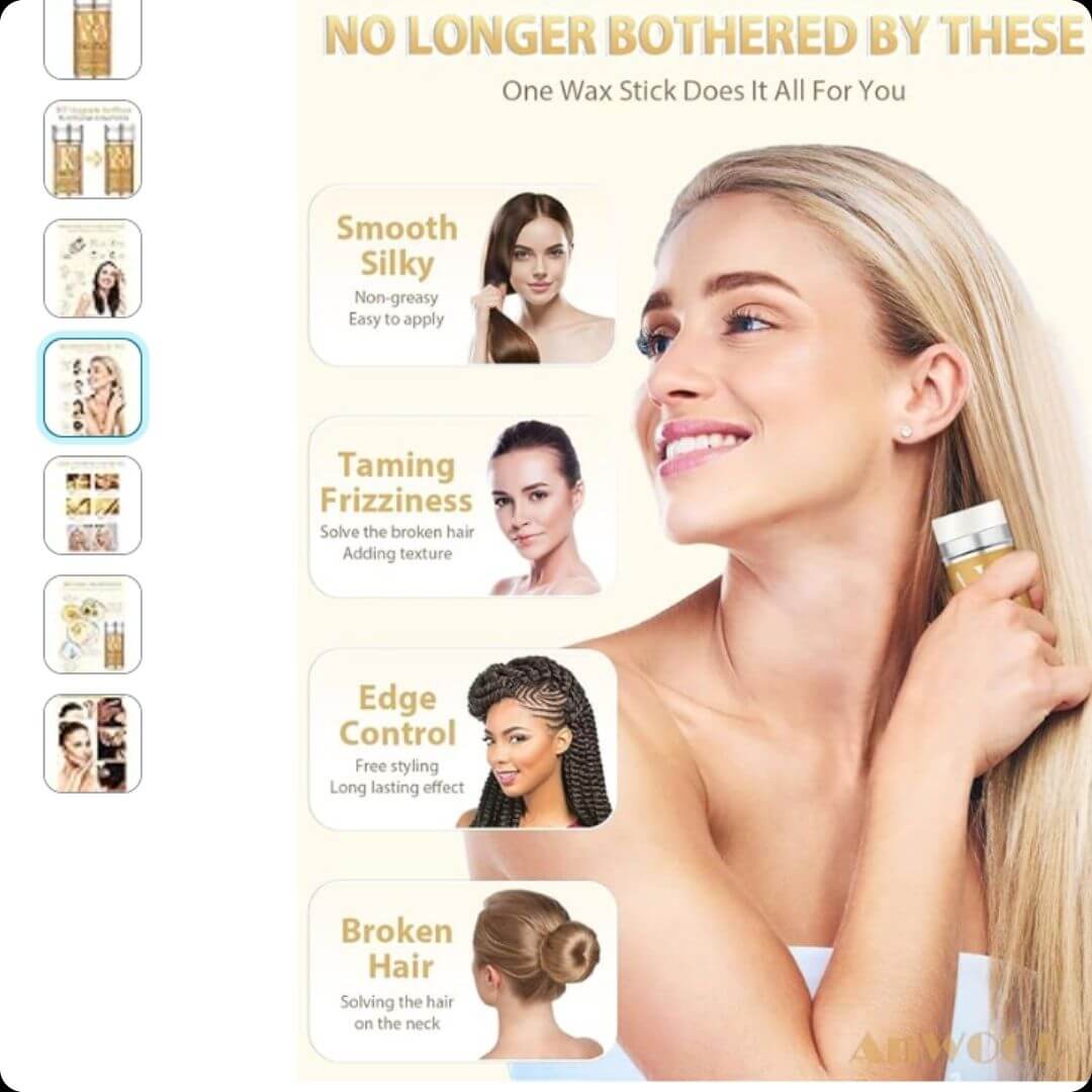 GlowHair™ -Elimina el Frizz durante todo el día