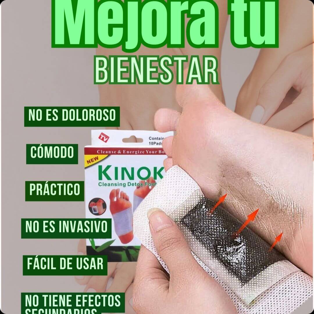 DetoxFoot® Desintoxica tu cuerpo mientras duermes ✨