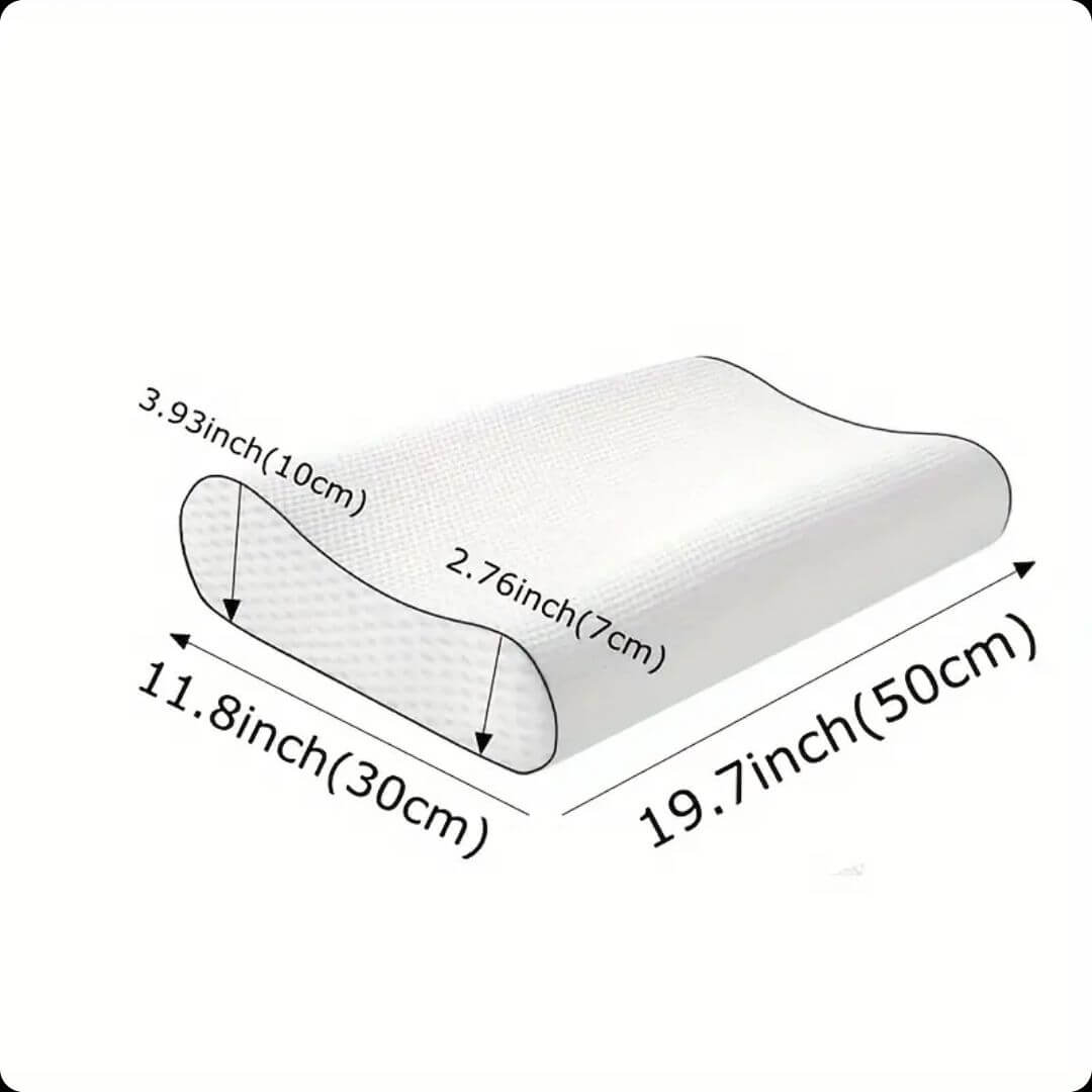 Alivio Neck Support Pillow® Descanso profundo, sueño reparador