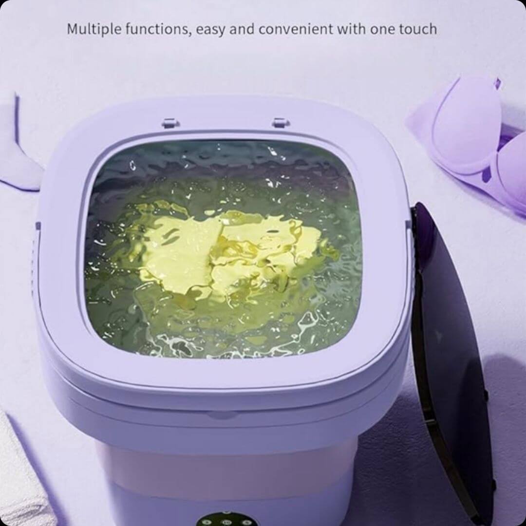 FoldWash™ - Lava Donde Quieras ahorrando agua y luz
