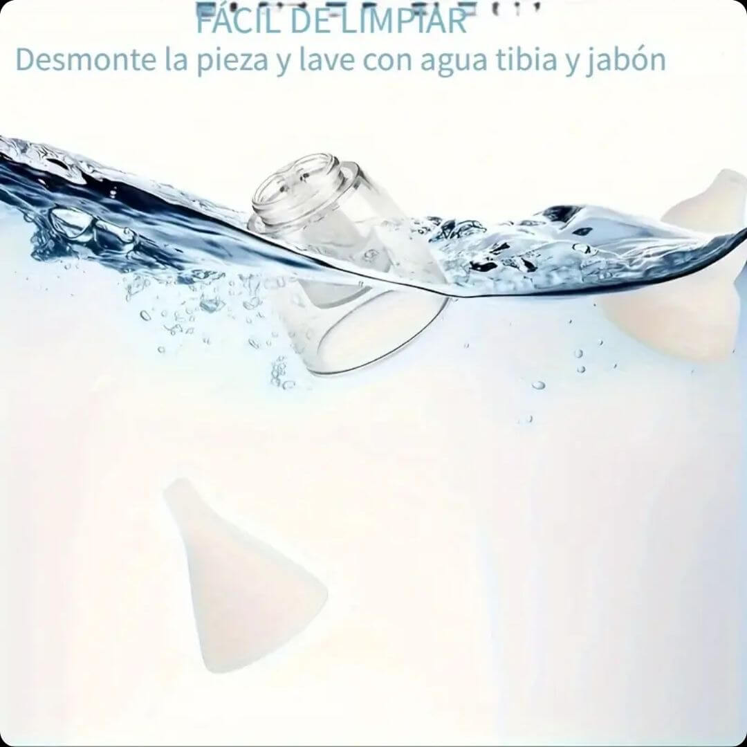 Deluvo - Aspirador eléctrico para bebés