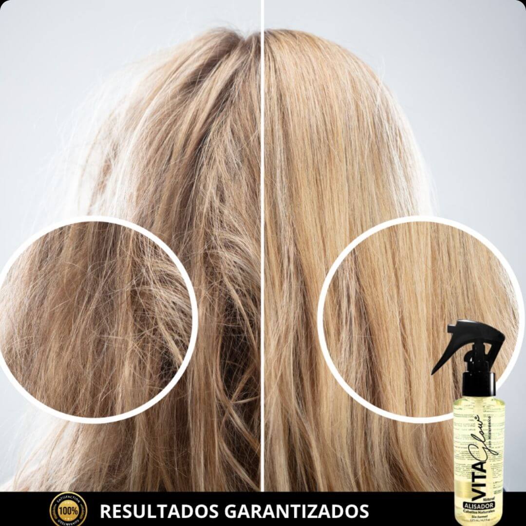 Vitaglow™ - El Alisador y Termoprotector que si funciona 🎁