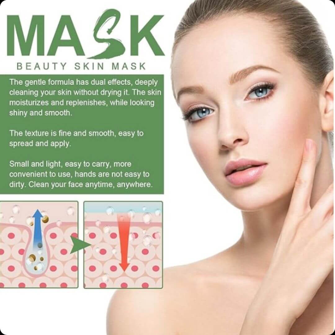 Crystal Skin™ MASCARILLA ENRIQUECIDA CON TÉ VERDE