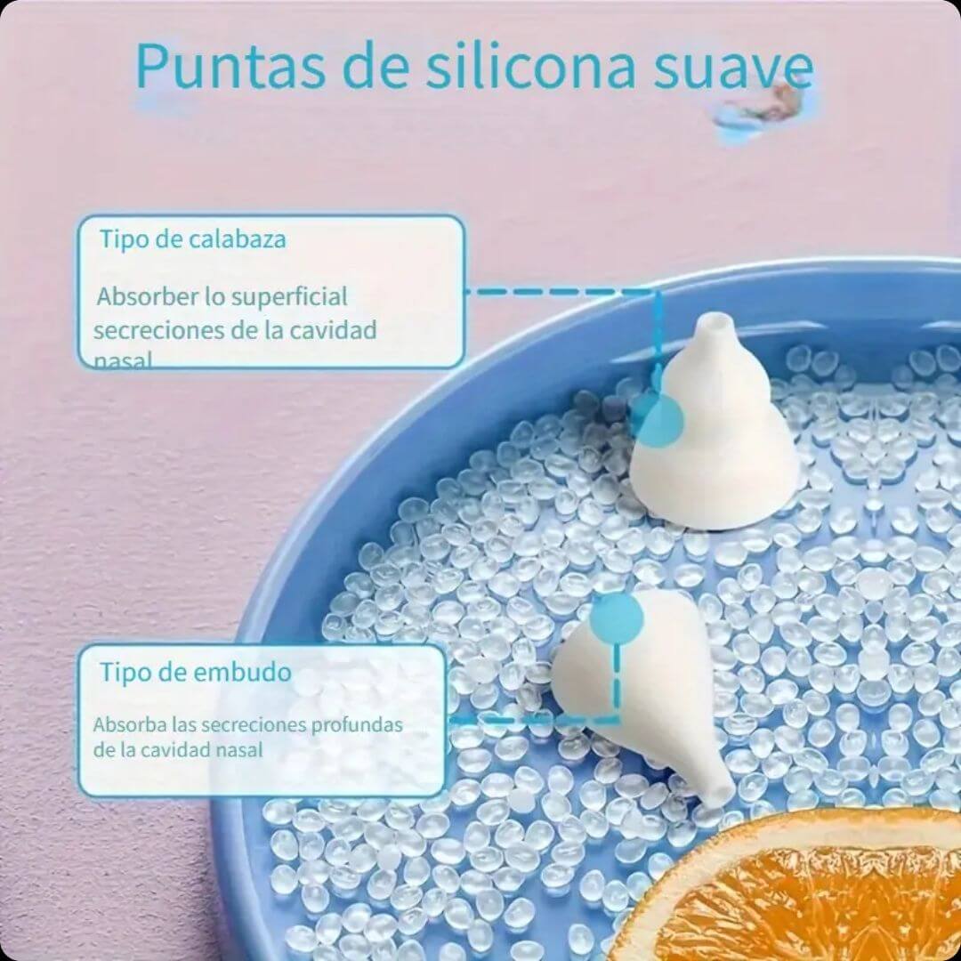 Deluvo - Aspirador eléctrico para bebés