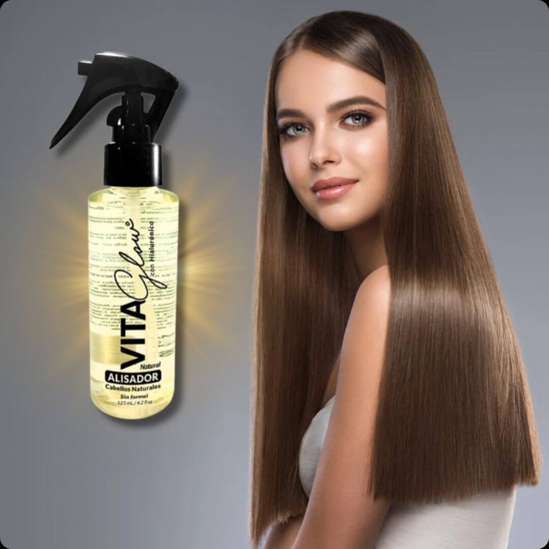 Vitaglow™ - El Alisador y Termoprotector que si funciona 🎁