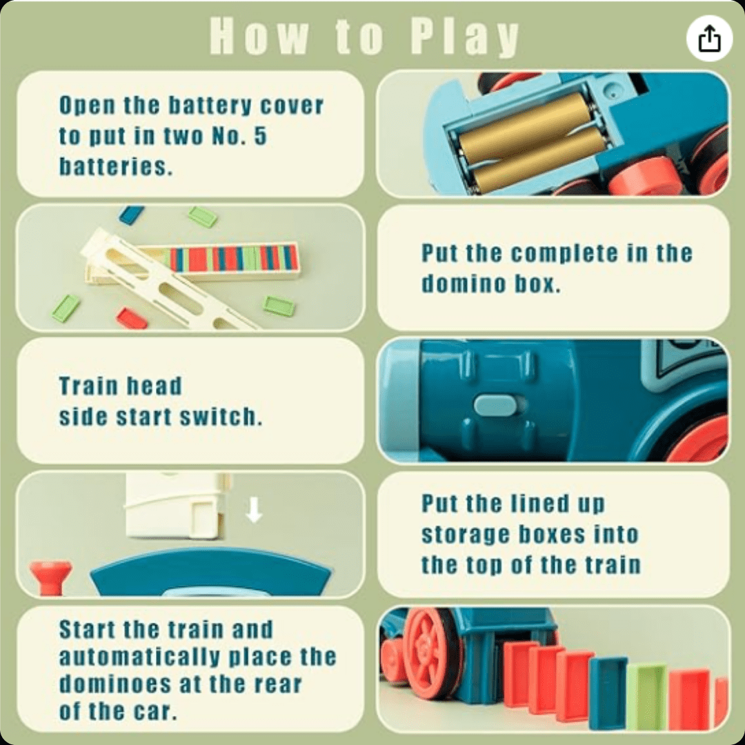 Montessori Domino Train™