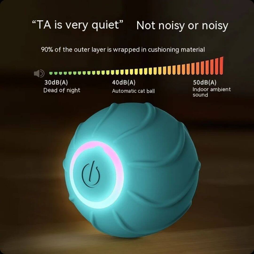 Bola Inteligente: Rueda por todas partes y divierte a tu gato