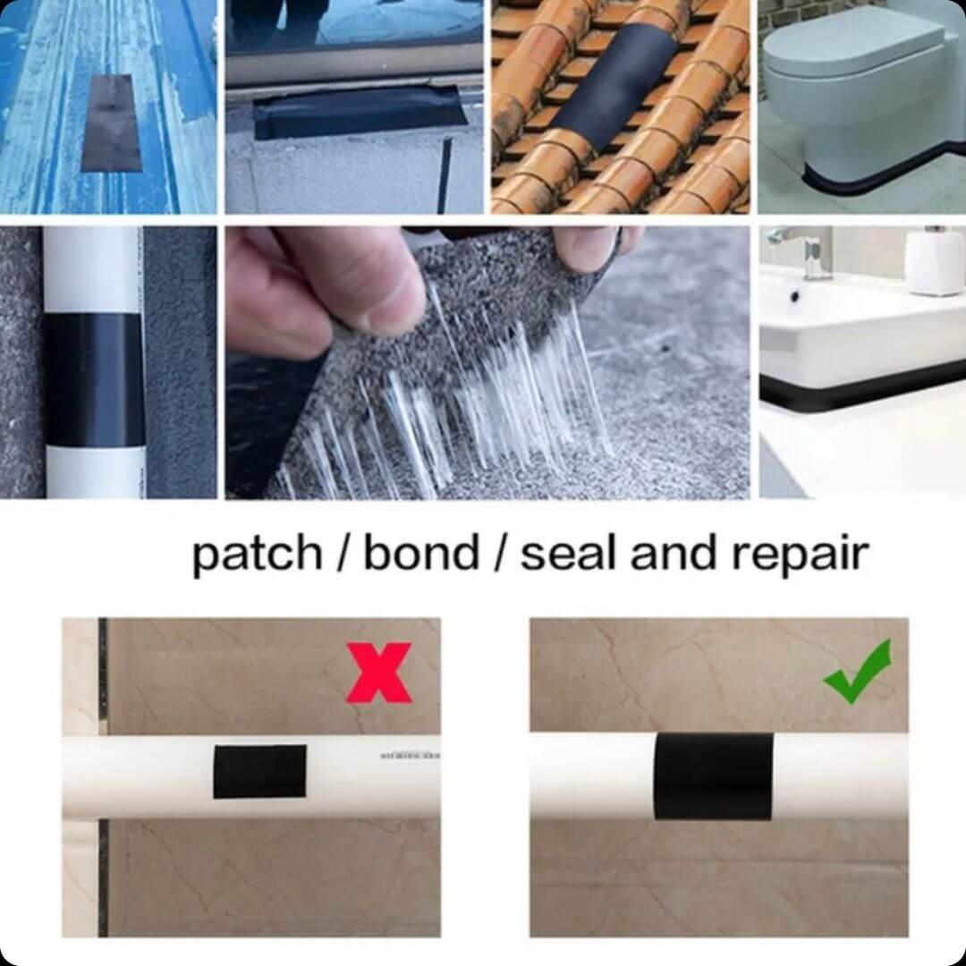 Cinta Impermeable™: Secura Rápida