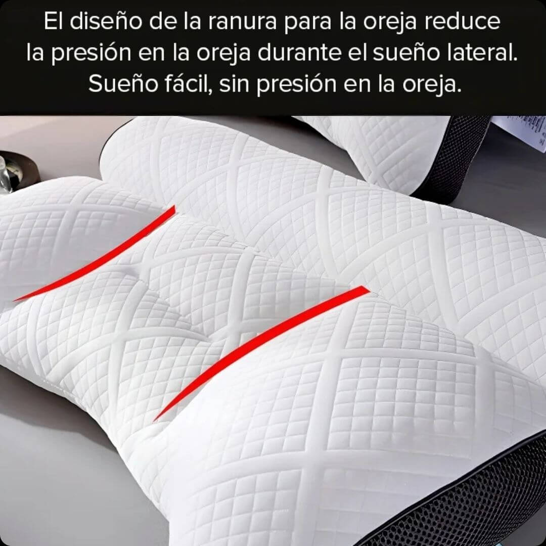 💖Diseño integrado de zona cómoda para dormir almohada de plumas de ganso💖