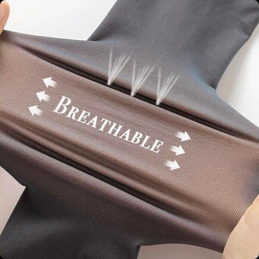Elegancia Translúcida® : Medias de Forro Polar 80G.