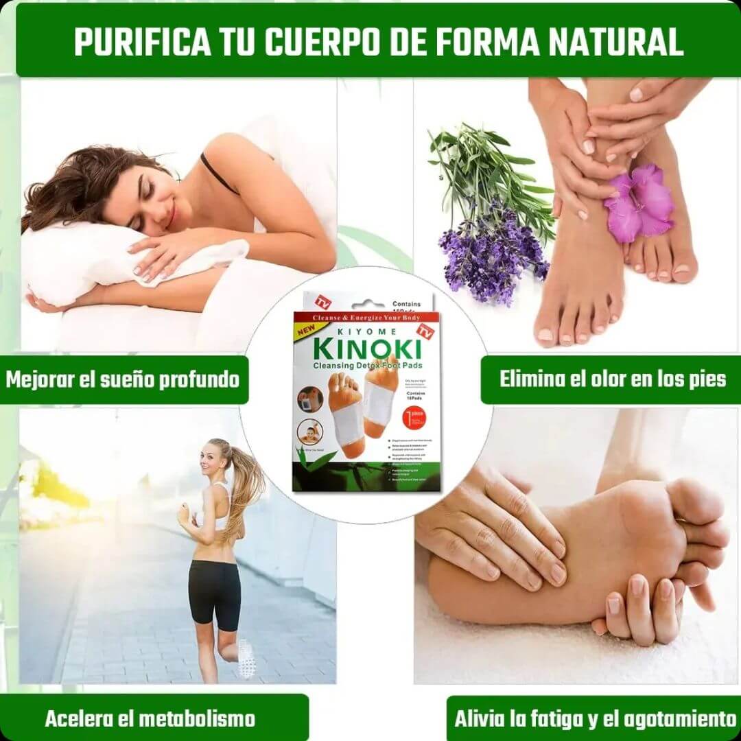 DetoxFoot® Desintoxica tu cuerpo mientras duermes ✨