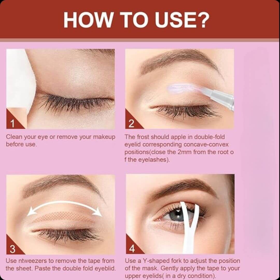 Eyelid Lift&Glow™ - X120 Pares. Perfectos para 4 meses de uso