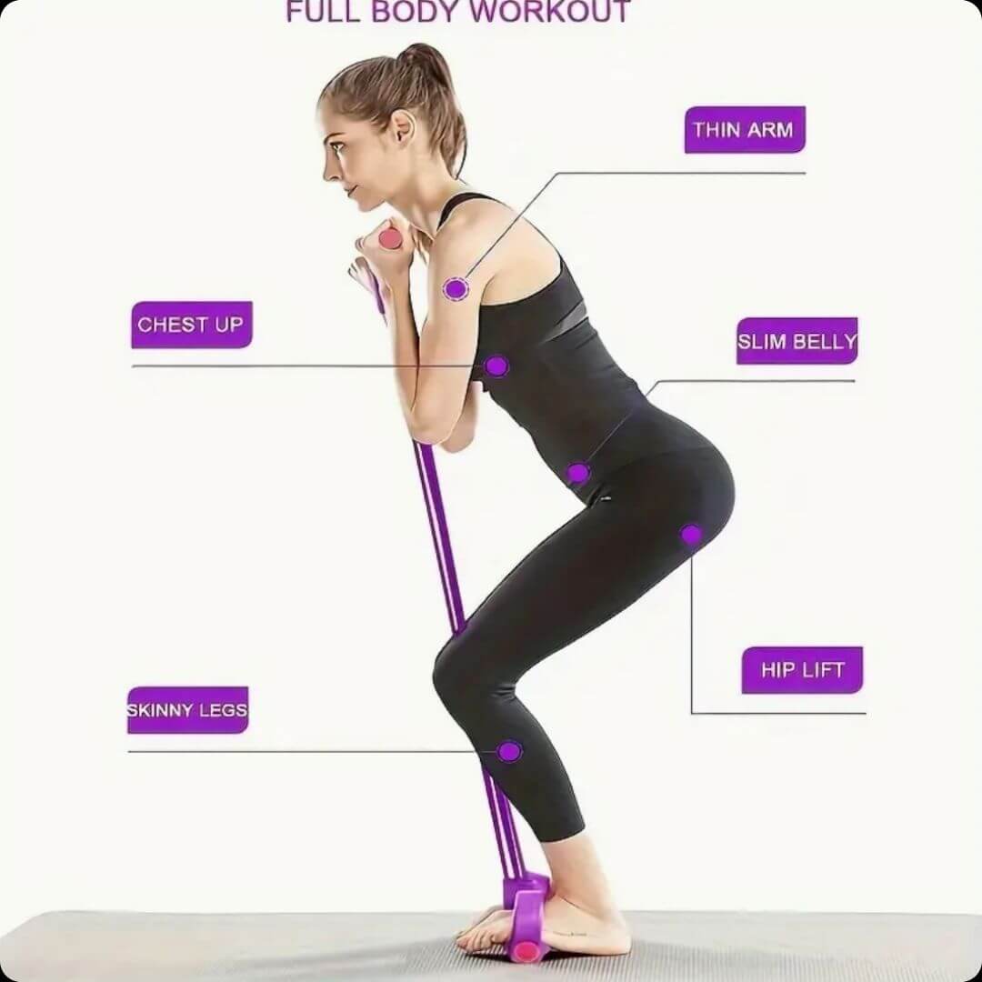 FLEXIBAND™️ + BANDA IN 8 GRATIS: TONIFICA Y FORTALECE EN CASA