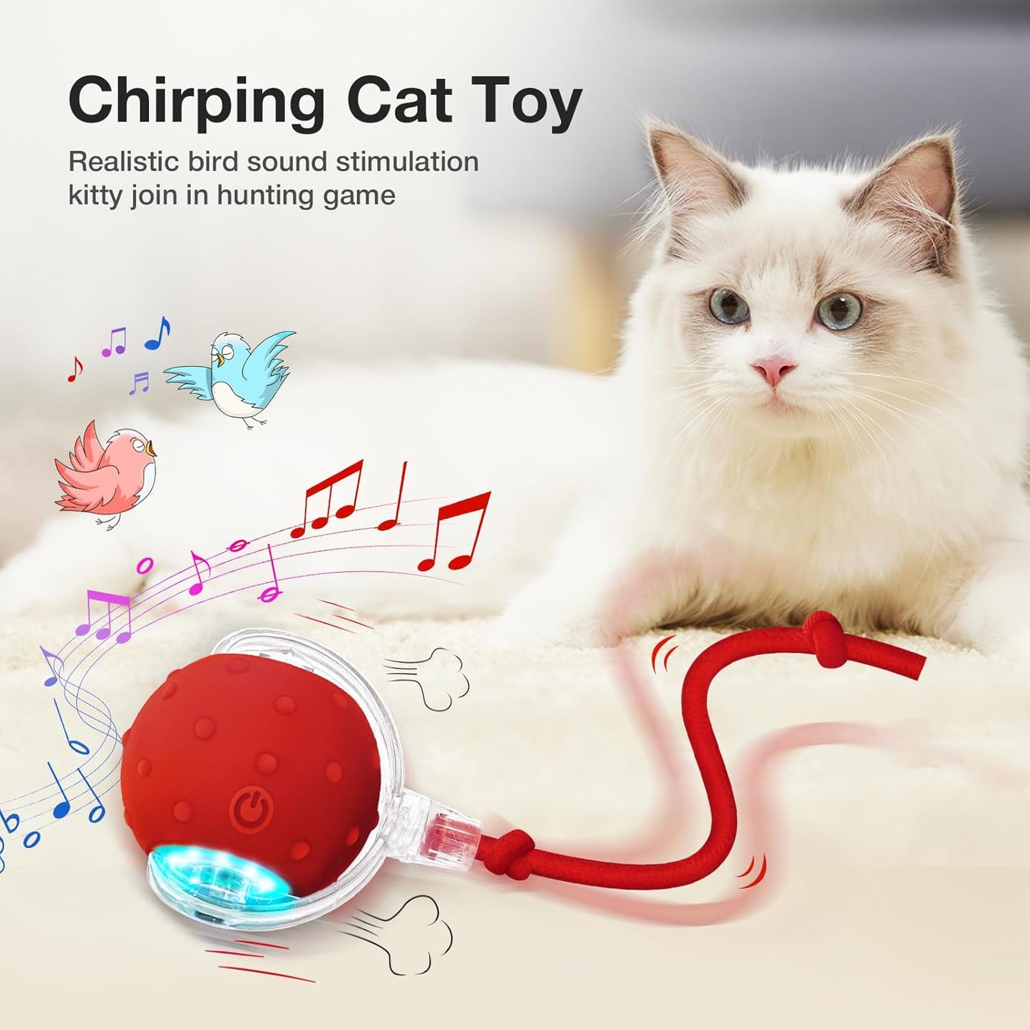 Juguete autopropulsado para gatos PurrChase™