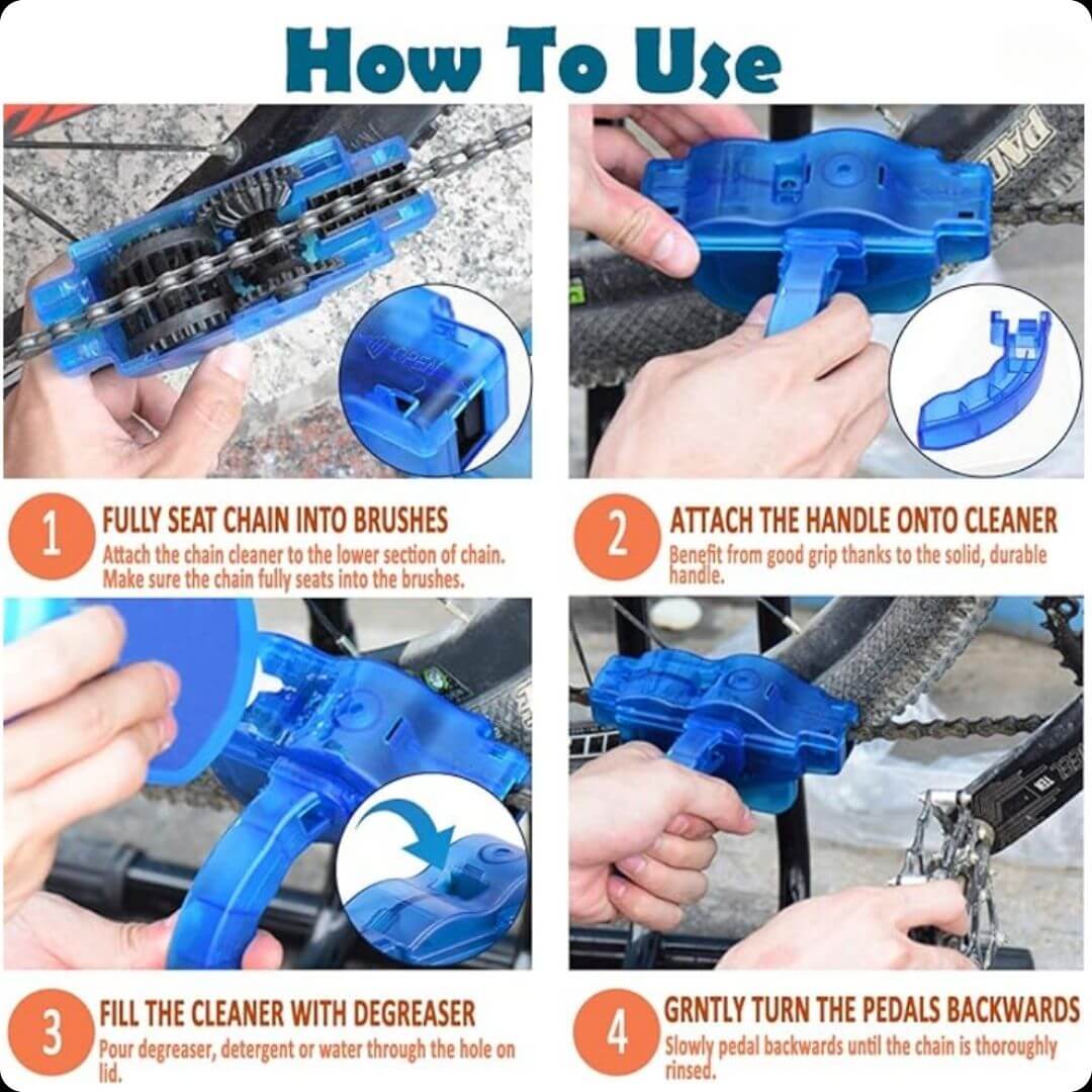 ChainClean Pro™ - 🎁 Hoy 2x1 Mejora el Rendimiento de tu Bicicleta