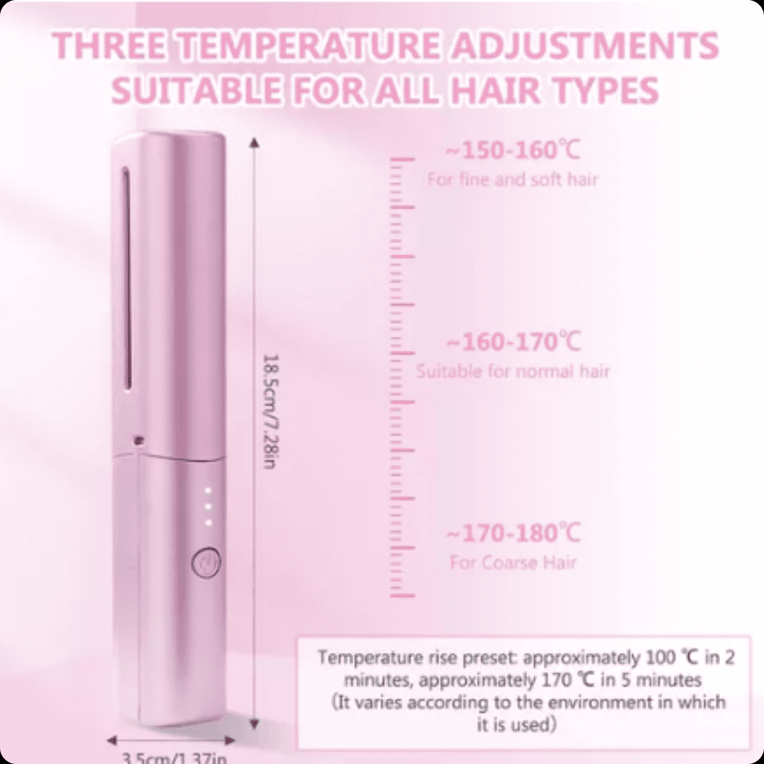 SmoothGlide™ - Alisado Rápido y Fácil en Cualquier Lugar