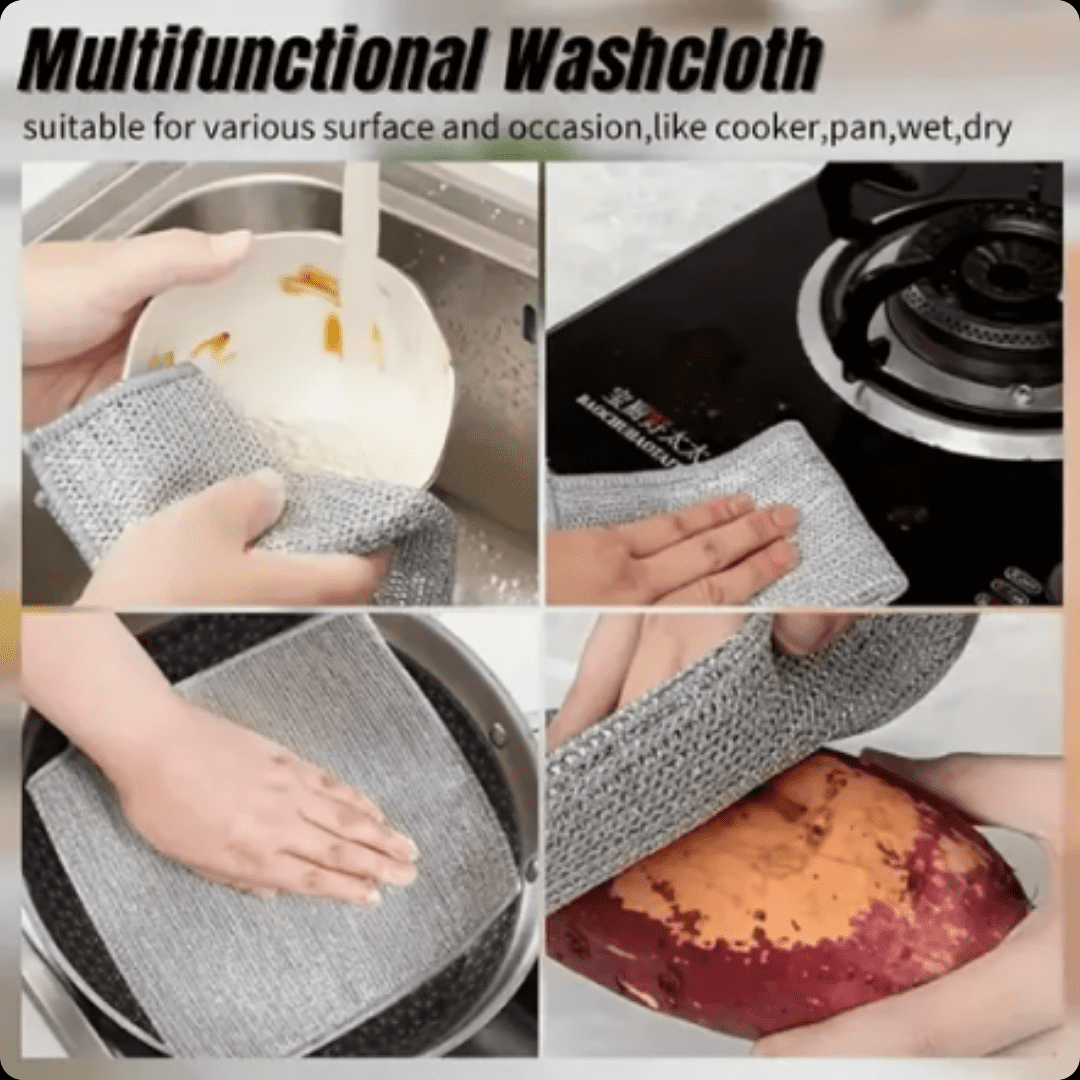 LUX™ Multi-Clean Cloths – Hoy Kit de 5 con + 5 Gratis 🎁
