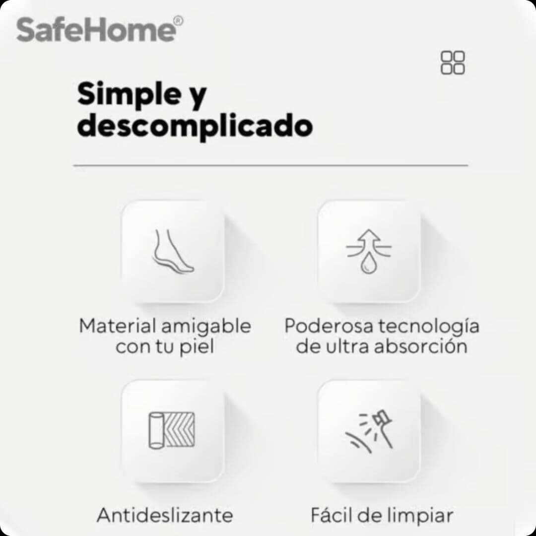 SAFEHOME® - PROTECCIÓN ABSORBENTE ANTICAÍDAS PARA TU HOGAR