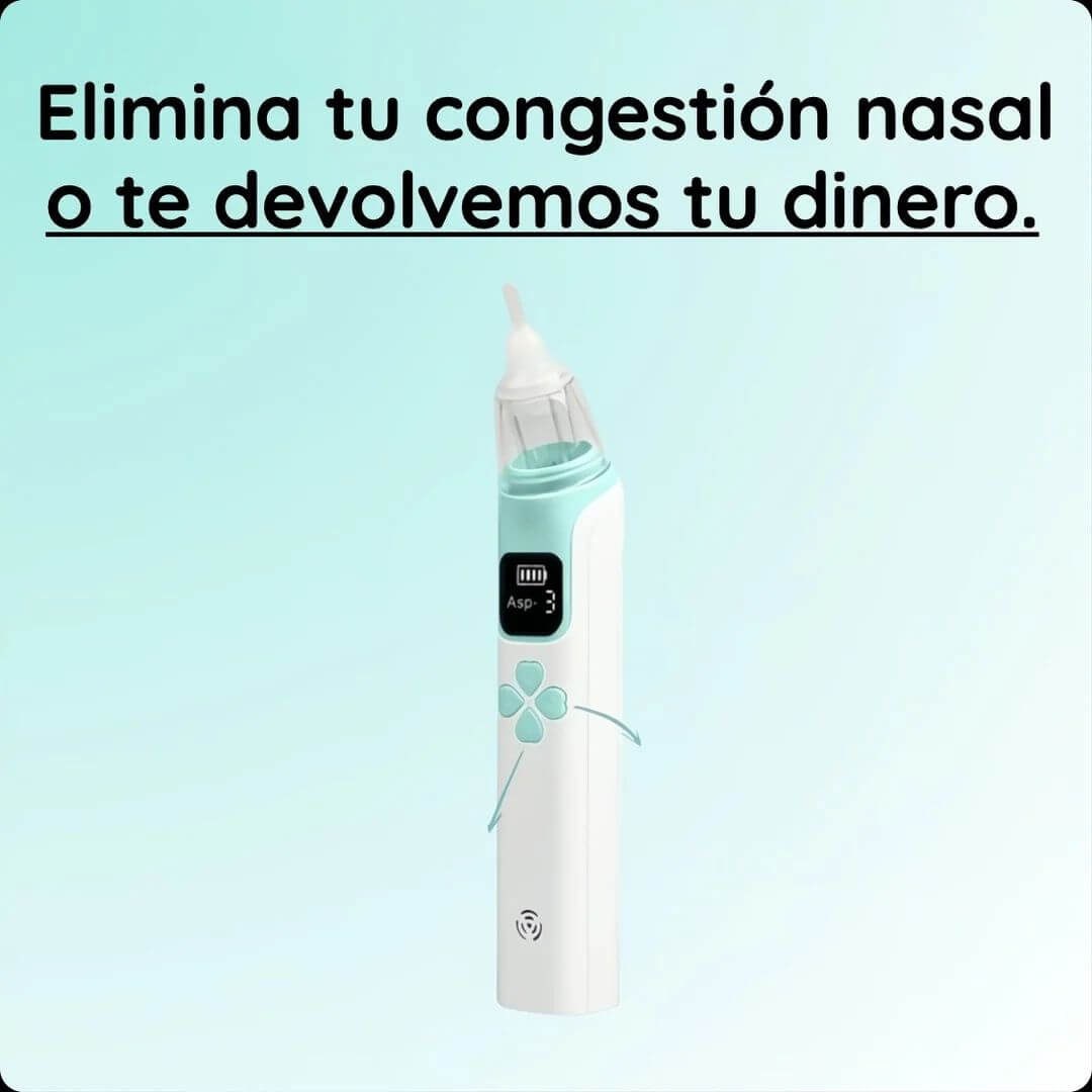 Deluvo - Aspirador eléctrico para bebés