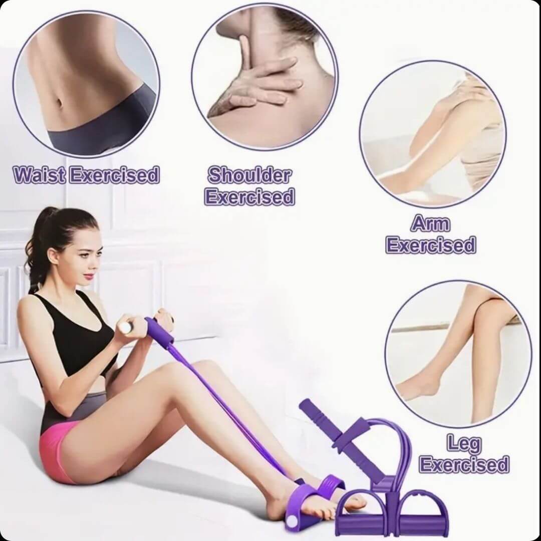 FLEXIBAND™️ + BANDA IN 8 GRATIS: TONIFICA Y FORTALECE EN CASA