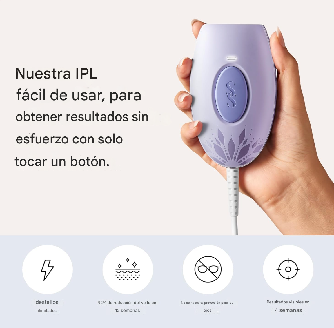 Depiladora Láser IPL Permanente