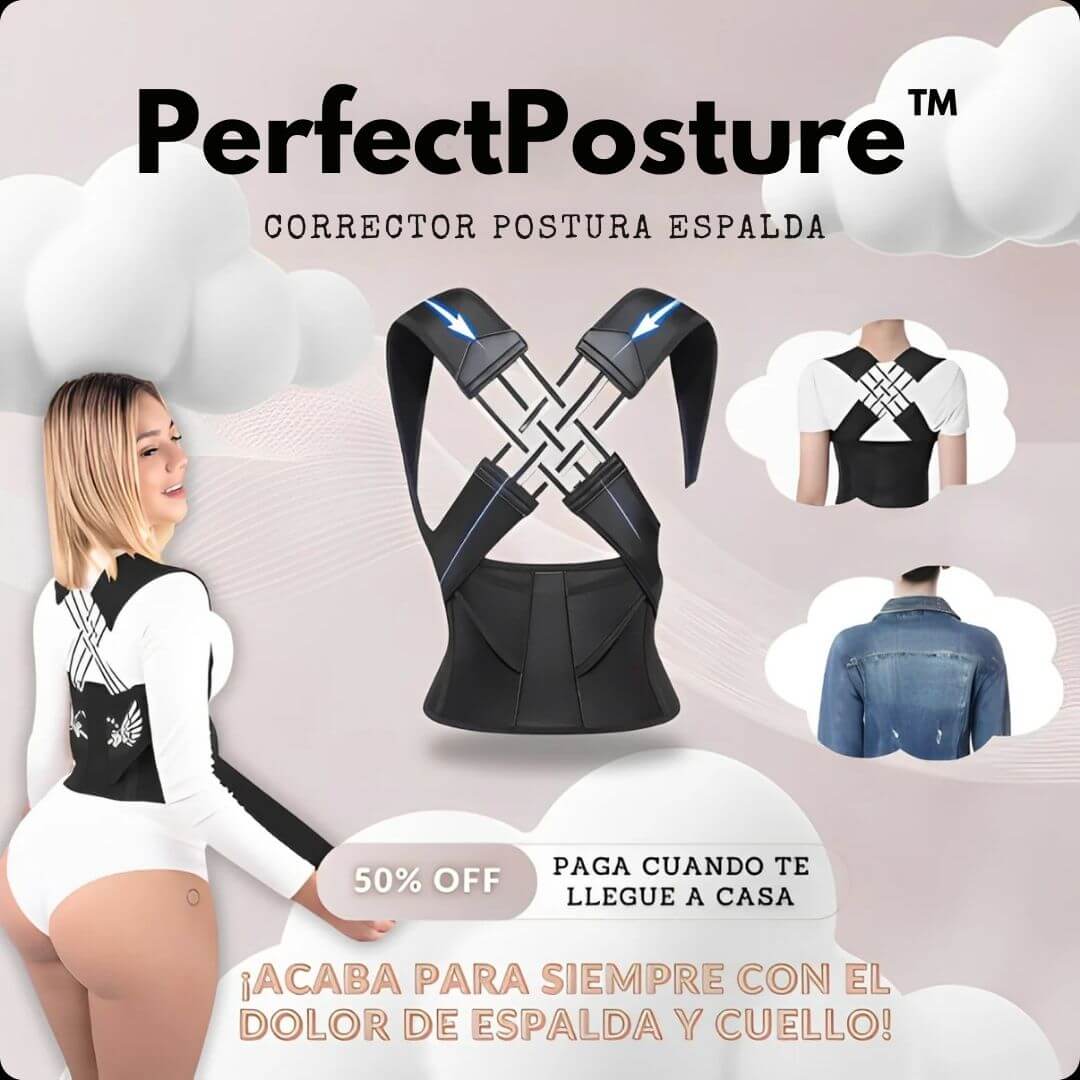 Soporte de Espalda + Sorteo Masajeador Profesional GRATIS