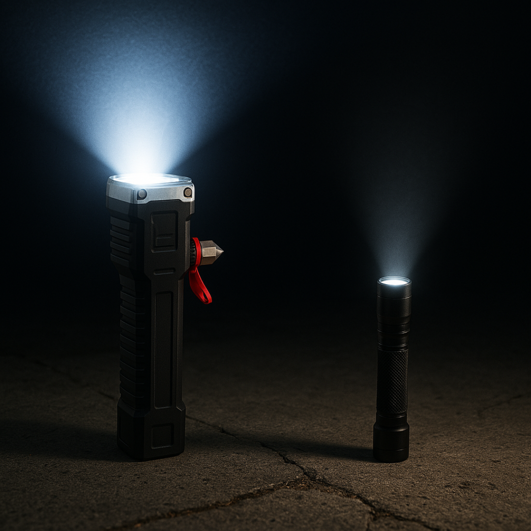 🔦 ShadowForce™ Tactical Flashlight Ilumina. Protege. Sobrevive.