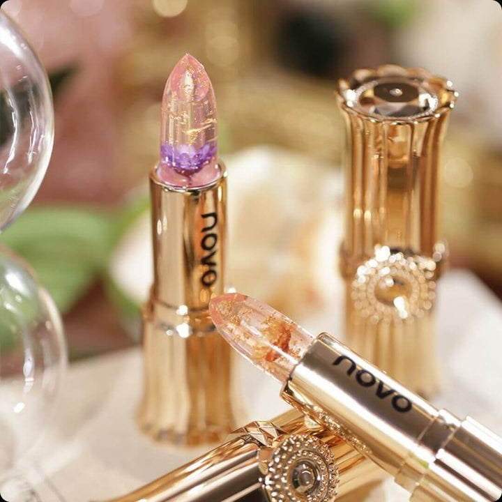 Cristal Gold Labial Hidratante + Colágeno