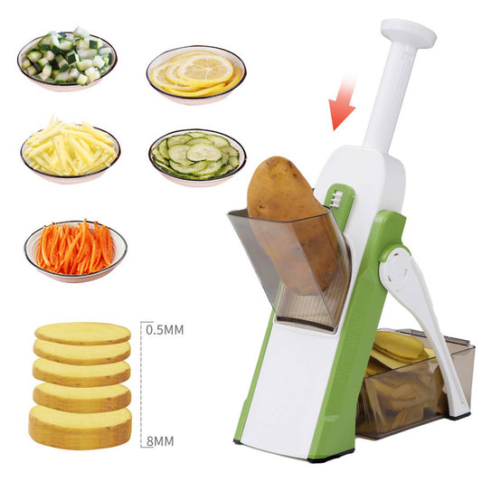 Fresh Slicer™ - Cortador Multifuncional 4 en 1 para Frutas y Verduras
