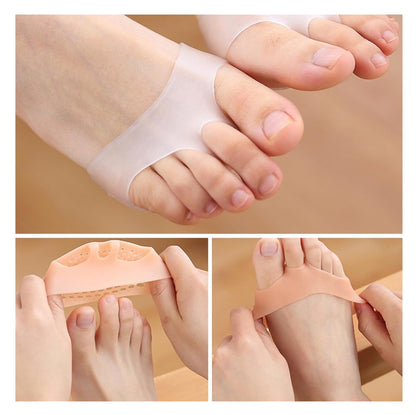Almohadillas terapéuticas con Separador de dedos l PharmaToe™ 2x1 🎁