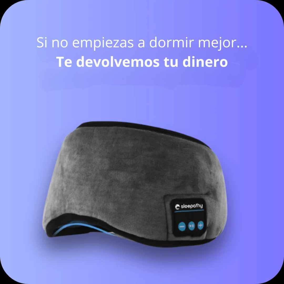 Sleepathy™ Antifaz para dormir original con auriculares