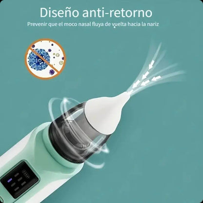 Deluvo - Aspirador eléctrico para bebés