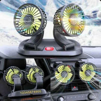 🔥 OFERTA ÚNICA VENTILADOR GIRATORIO PARA VEHICULOS