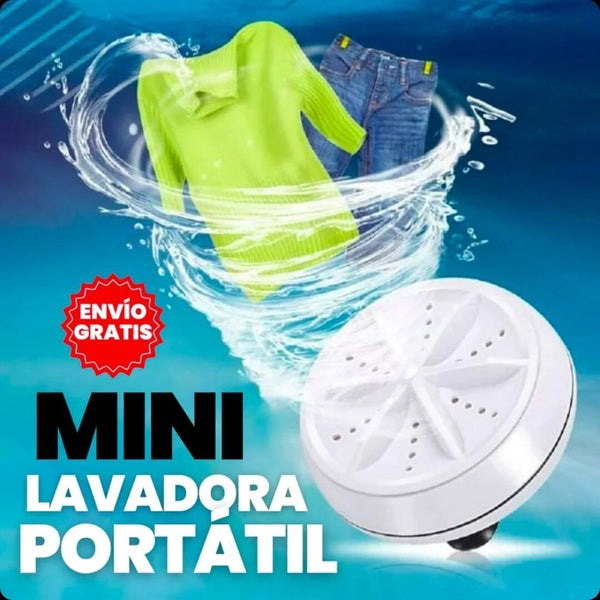 MINI LAVADORA PORTÁTIL (ULTRA - RÁPIDA)