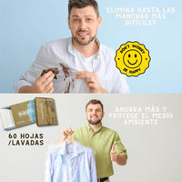 DETERGENTE PARA ROPA ECO HOJAS 60 CARGAS